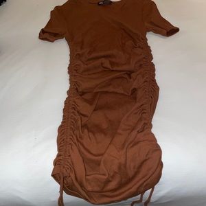 Zara side tie dress